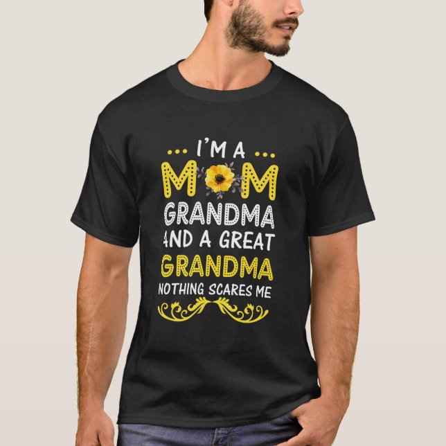Ich bin eine Mama Oma Großartiges, was mich Mütter T-Shirt (Vorderseite)
