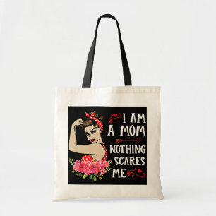 Ich bin eine Mama Rosie The Riveter Strong Woman M Tragetasche