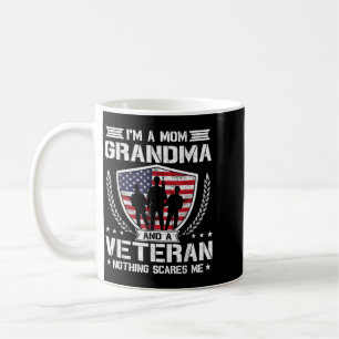Ich bin eine Mutter, Oma und Veteran, nichts übert Kaffeetasse