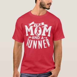 Ich bin eine Mutter und eine Läuferin Jogging-Mutt T-Shirt