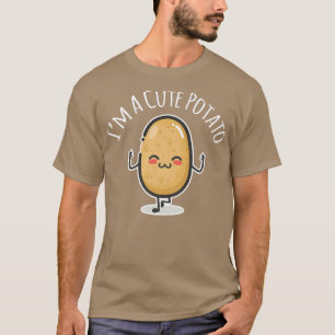 Ich bin eine Niedliche Kartoffelspucke T-Shirt
