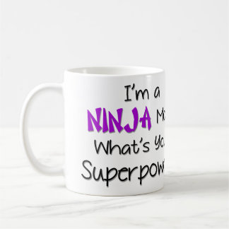 Ich bin eine Ninja Mama-Tasse Kaffeetasse