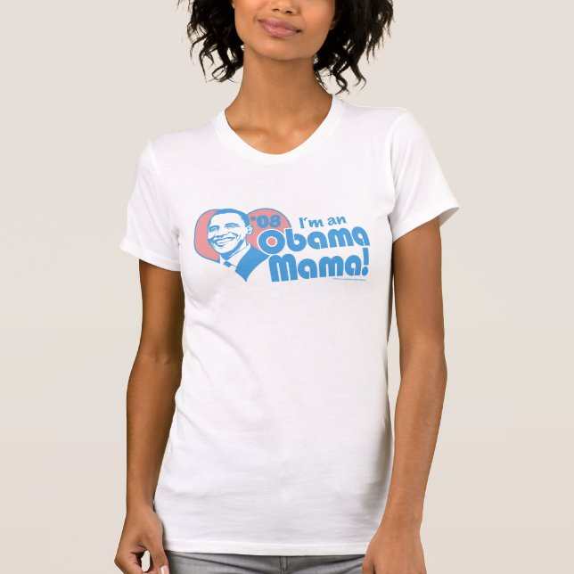 Ich bin eine Obama-Mutter Shirt (Vorderseite)