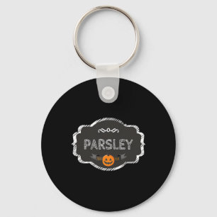 Ich bin eine Parsley Spice Matching Halloween Funn Schlüsselanhänger