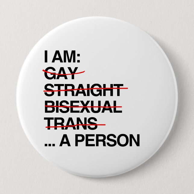 ICH BIN EINE PERSON BUTTON (Vorderseite)
