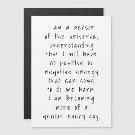 Ich bin eine Person des Universe Stars Magnet