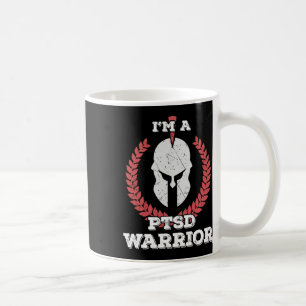 Ich bin eine posttraumatische Stresserkrankung des Kaffeetasse