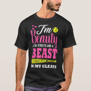 Ich bin eine Schönheit auf der Straße und ein Tier T-Shirt
