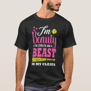 Ich bin eine Schönheit auf der Straße und ein Tier T-Shirt