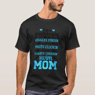 Ich bin eine schwimmende Mama einer schwimmenden M T-Shirt