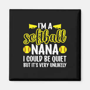Ich bin eine Softll-Oma-Nana von einem Softll-Spie Magnet