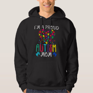 Ich bin eine stolze Autism Mom - Autismus-Bewussts Hoodie