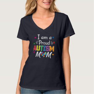 Ich bin eine stolze Autismus-Mama - Autismus-Bewus T-Shirt