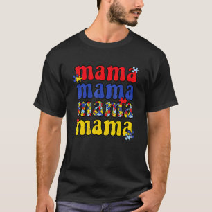 Ich bin eine stolze Autismus Mama Mutter Mama Frau T-Shirt