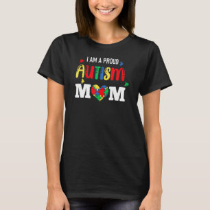 Ich bin eine stolze Autismus-Mutter Mutti Mama Fra T-Shirt