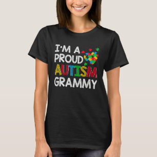 Ich bin eine stolze Autismus-Oma Puzzle-Herz Autis T-Shirt