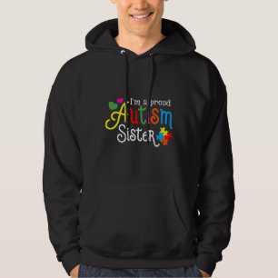 Ich bin eine stolze Autismus-Schwester Hoodie