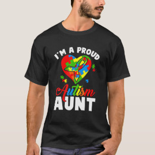 Ich bin eine stolze Autismus Tante mit dem stolzen T-Shirt