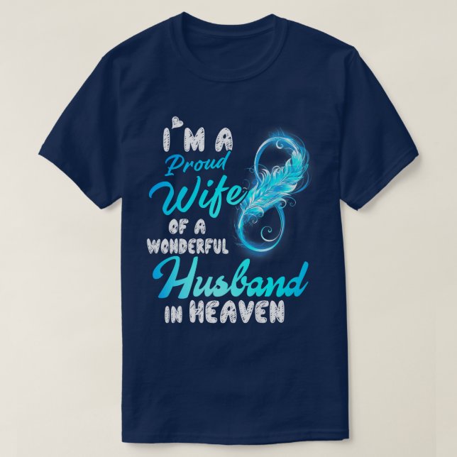 Ich bin eine stolze Ehefrau eines wunderbaren Ehem T-Shirt (Design vorne)