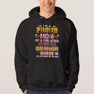 Ich bin eine stolze Mama von Case Manager Nurse Fr Hoodie