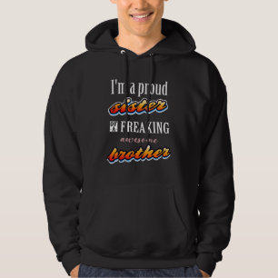 Ich bin eine stolze Schwester eines erfrischenden Hoodie