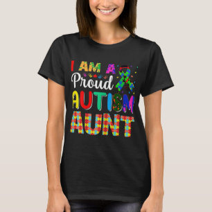 Ich bin eine stolze Tante für Autismus-Tanten  T-Shirt