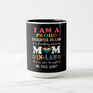 Ich bin eine stolze Tochter im Jura, Phantastisch Zweifarbige Tasse