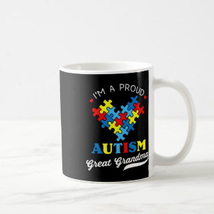 Ich bin eine stolze Urgroßmutter Autismus-Bewussts Kaffeetasse