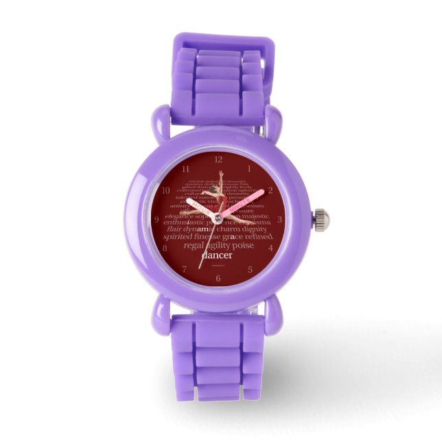 Ich bin eine Tänzerin und Armbanduhr (Vorderseite)