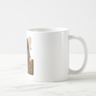 Ich bin eine verrückte Rattendame Kaffeetasse
