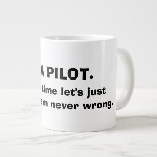 Ich bin EINE VERSUCHSkaffee-TASSE Jumbo-Tasse