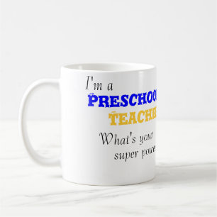 Ich bin eine Vorschullehrer-Tasse Kaffeetasse
