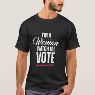 Ich bin eine weibliche Beobachterin, wie ich 2024  T-Shirt