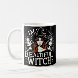 Ich bin eine wunderschöne Hexe-Tasse Kaffeetasse