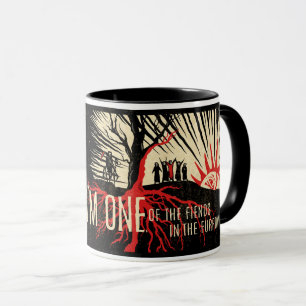 Ich bin einer der Freunde in der Furrows-Tasse Tasse
