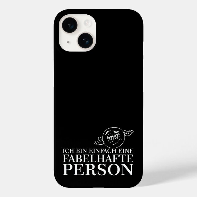 Ich bin einfach eine fabelhafte Person! Case-Mate iPhone 14 Hülle (Rückseite)