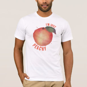 ICH BIN EINFACH HEUTIG, PEACH GRAFIKMENS T-Shirt