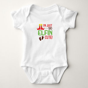 Ich bin einfach so Elfin niedlich! Funny Baby Romp Strampler