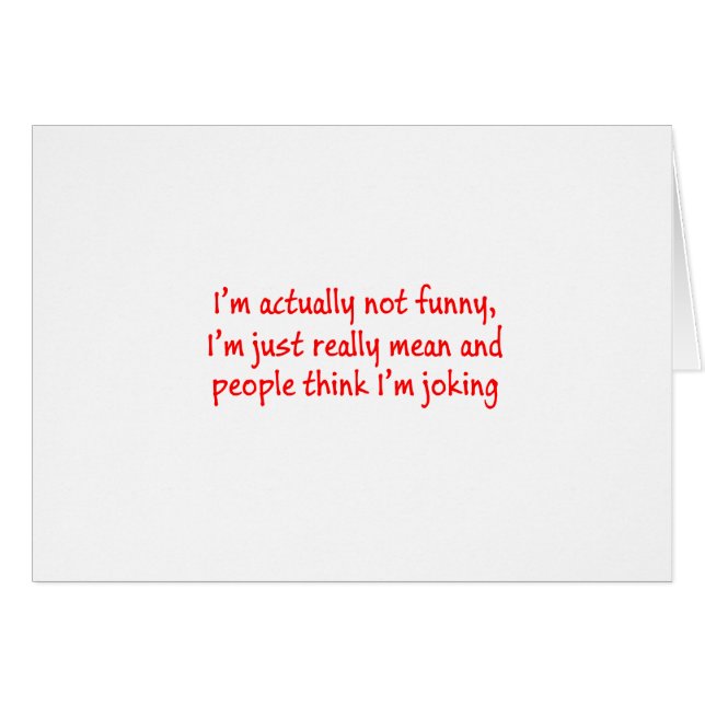 Ich bin einfach wirklich gemein (Vorderseite (Horizontal))