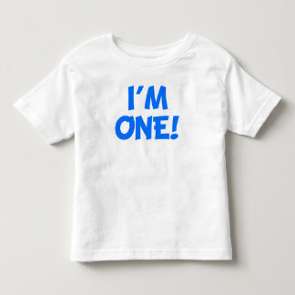 Ich bin eins kleinkind t-shirt