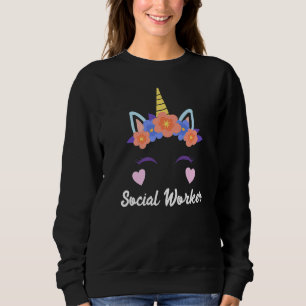 Ich bin einzigartig, ich bin Sozialarbeiter Sweatshirt