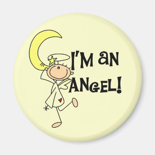 Ich bin Engel T-Shirts und Geschenke Magnet