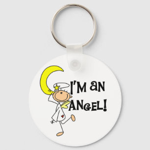 Ich bin Engel T-Shirts und Geschenke Schlüsselanhänger