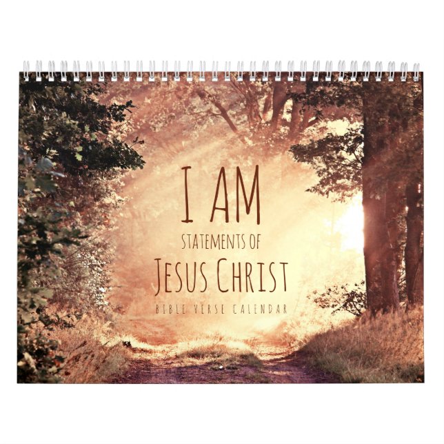Ich bin Erklärungen Jesu Christi Bibelverses Kalender (Titelbild)