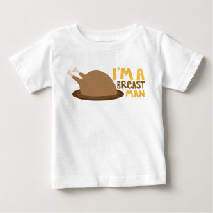 Ich bin Erntedank eines Brustmanns in der Türkei Baby T-shirt