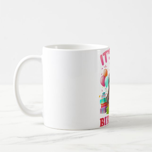 Ich bin erschöpft, dass du morgen keinen Spaß bei  Kaffeetasse (Links)