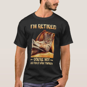 Ich bin erschöpft, dass du morgen keinen Spaß bei T-Shirt