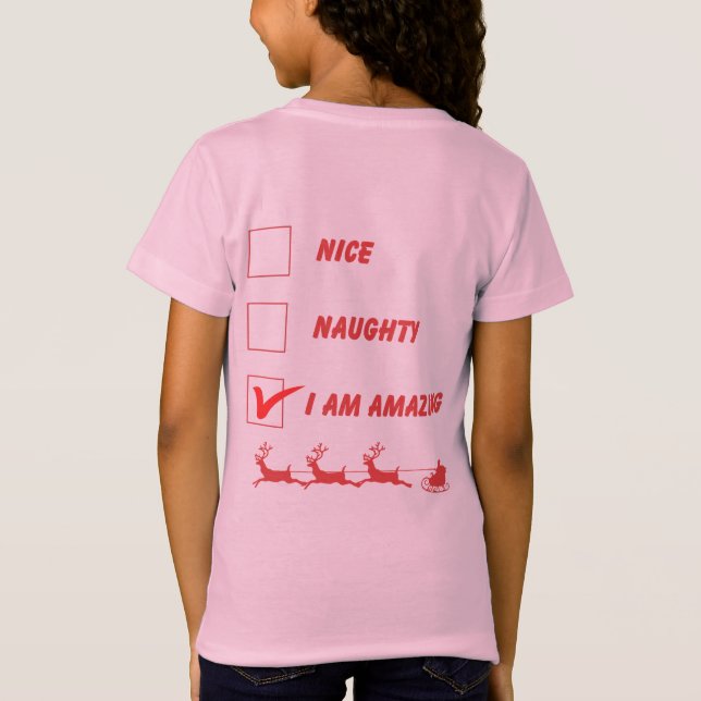 Ich bin Erstaunlich T-Shirt (Rückseite)