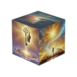 Ich bin fähig - Affirmation Foto Cube Würfel