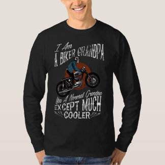 Ich bin Fahrradfahrer     Grandpafor Grandpas Moto T-Shirt